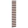 vidaXL Zebra Blind Brown 50x230 cm Fabric Width 45.9 cm Polyester