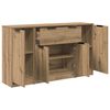 vidaXL Sideboard with Drawer 3 pcs Artisan Oak Engineered Wood