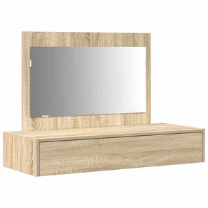 vidaXL Dressing Table Brown 100 x 40 x 70 cm Engineered Wood