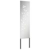 vidaXL Garden Privacy Screen Silver 32 x 140 cm Galvanised steel