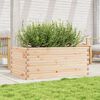 vidaXL Garden Planter 110x60x46 cm Solid Wood Pine