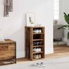 vidaXL Shoe Cabinet Old Wood 32x35x70 cm Engineered Wood