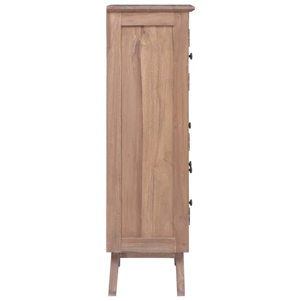vidaXL Highboard 60x30x100 cm Solid Teak Wood