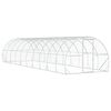 vidaXL Chicken Coop Silver 1000 x 300 x 200 cm Galvanised Steel