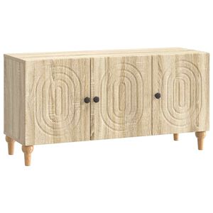 vidaXL TV Cabinet 99 x 34.5 x 50 cm Sonoma Oak Engineered Wood