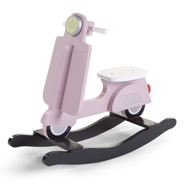 CHILDHOME Rocking Scooter Pink and Black CWRSP