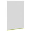 vidaXL Roller Blind Blackout Leaves Green 90x130 cm Fabric Width 85.7 cm Polyester