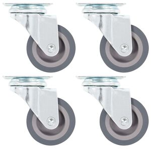 vidaXL Swivel Casters 4 pcs 50 mm