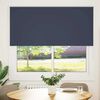 vidaXL Roller Blind Blackout Marine 160x130 cm Fabric Width 156.6 cm Polyester