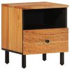 vidaXL Bedside Cabinets 2 pcs 40x33x46 cm Solid Wood Acacia