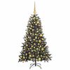 vidaXL Artificial Christmas Tree with 150 LEDs with Stand Green 150 cm