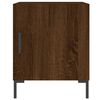 vidaXL Bedside Cabinet Brown Oak 40x40x50 cm Engineered Wood