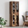 vidaXL Highboard FLORIN Old Wood 60 x 35 x 182 cm Engineered Wood