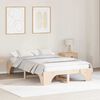 vidaXL Bed Frame Solid Pine Wood 120 x 190 cm Solid pine wood