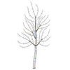 vidaXL LED Wall Christmas Tree 150 cm 140 LEDs Multicolour Steel Black