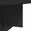 vidaXL Wall Shelf Wall-mounted Black 48 x 24 x 24 cm Engineered Wood