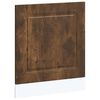 vidaXL Dishwasher Panel "Kalmar" Smoked Oak 60x1,5x57 cm Engineered Wood