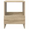 vidaXL Magazine Rack Sonoma Oak 35 x 30 x 45 cm