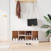 vidaXL Shoe Bench ALTA White 100x35x45 cm Solid Wood Pine