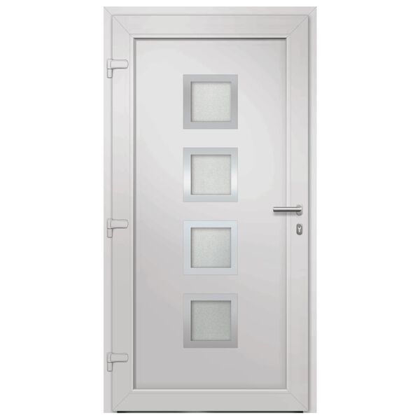 vidaXL Front Door White 98x208 cm