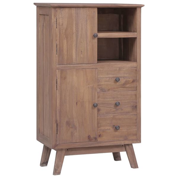 vidaXL Highboard 60x30x100 cm Solid Teak Wood