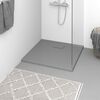 vidaXL Shower Base Tray SMC Grey 80x80 cm