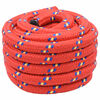 vidaXL Boat Rope Red PP