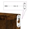 vidaXL Wall Shelves 4 pcs Smoked Oak 26 x 15 x 26 cm Engineered Wood