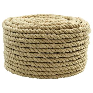 vidaXL Boat Rope 14 mm 25 m Natural