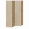 vidaXL Room Divider Beige 195 x 200 cm Poly Rattan