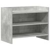 vidaXL TV Cabinet 60 x 33 x 47 cm Concrete Grey Engineered Wood