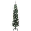 vidaXL Artificial Christmas Tree with 300 LEDs with Stand Green 180 cm