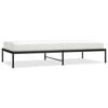 vidaXL Metal Bed Frame without Mattress Black 100x200cm