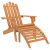 vidaXL 3 Piece Adirondack Garden Lounge Set Solid Wood Acacia