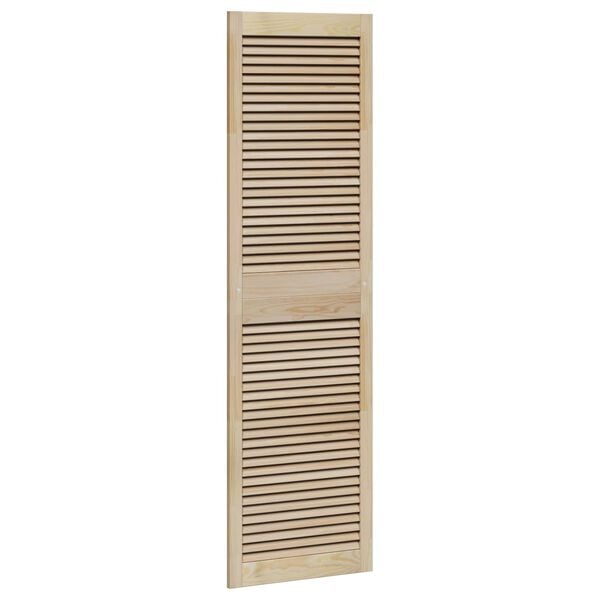 vidaXL Cabinet Door 4 pcs Natural 170 x 2 x 49.5 cm Solid Pine Wood