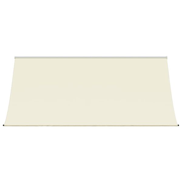 vidaXL Retractable Awning Cream 300x150 cm Fabric and Steel