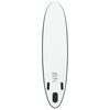 vidaXL Inflatable Stand Up Paddle Board Set Black and White