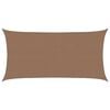 vidaXL Sunshade Sail Rectangular 2.5 x 6 m HDPE Taupe
