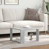 vidaXL Coffee Table Concrete Grey 51.5x51.5x30 cm Engineered Wood