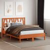 vidaXL Headboard Wax Brown 160 cm Solid Wood Pine