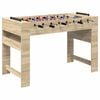 vidaXL Foosball Table Sonoma Oak 125 x 60.5 x 80 cm Engineered Wood