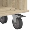 vidaXL TV Stand Sonoma Oak 100 x 35 x 35 cm Engineered Wood
