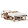 vidaXL Bed Frame without Mattress 90x190 cm Single Solid Wood Pine