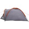 vidaXL Camping Tent Grey and orange 308 x 268 x 130 cm Polyester