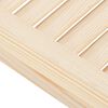 vidaXL Cabinet Doors Louvred Design 4 pcs 99x29.5 cm Solid Wood Pine