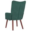 vidaXL Armchair Dark Green 63 x 67 x 94 cm Velvet