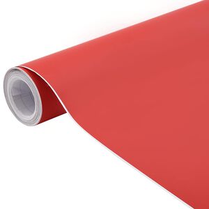 vidaXL Car Film Matt Red 100x150 cm