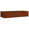 vidaXL Garden Raised Bed 200x80x40 cm Corten Steel