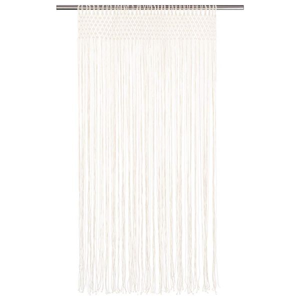 vidaXL Macrame Curtain 140x240 cm Cotton