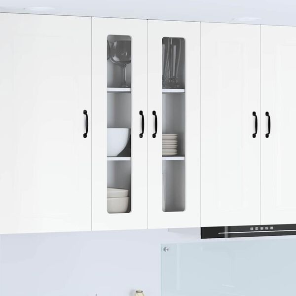 vidaXL Kitchen Wall Cabinet White 60 x 31 x 100 cm Engineered Wood
